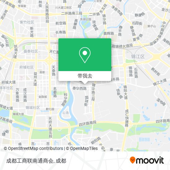 成都工商联南通商会地图