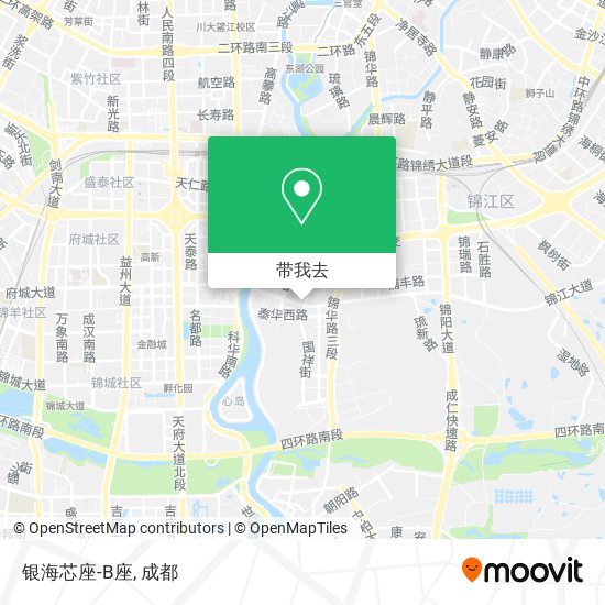 银海芯座-B座地图