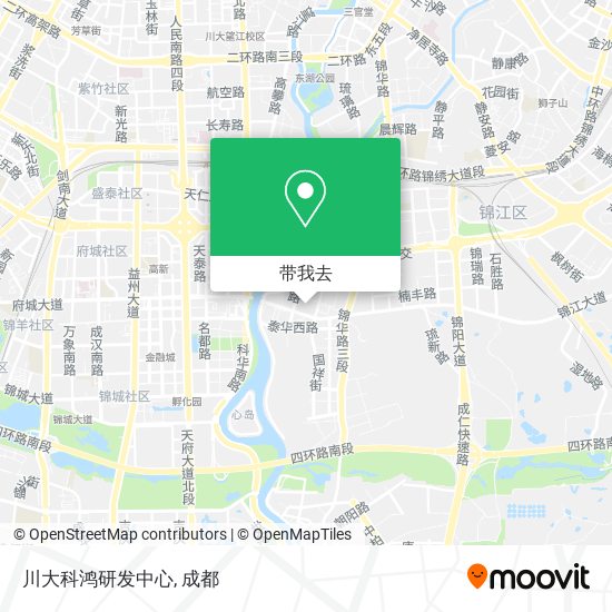 川大科鸿研发中心地图