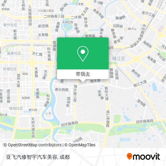 亚飞汽修智宇汽车美容地图
