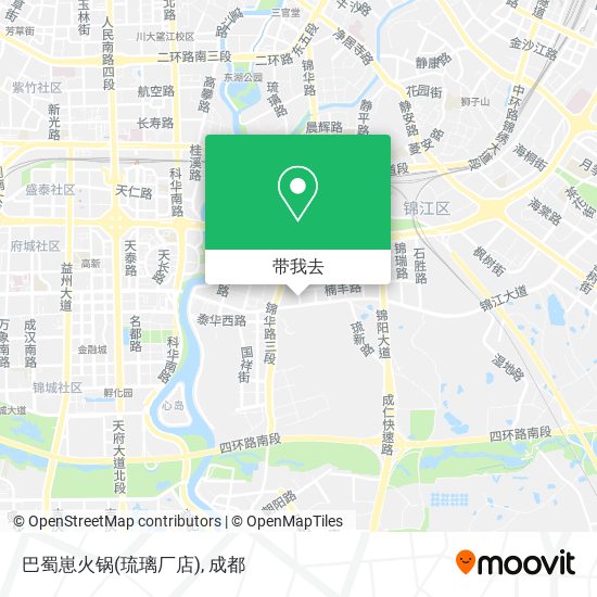 巴蜀崽火锅(琉璃厂店)地图
