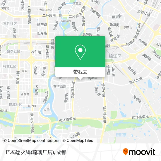 巴蜀崽火锅(琉璃厂店)地图