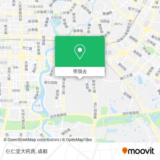 仨仁堂大药房地图