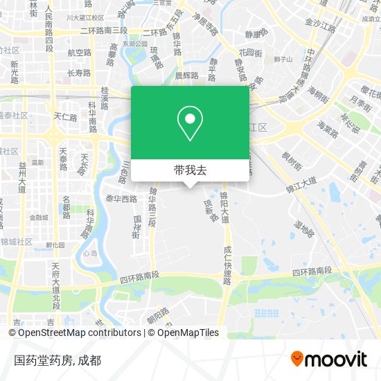 国药堂药房地图