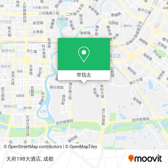 天府198大酒店地图