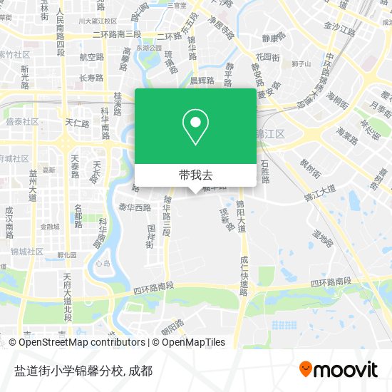盐道街小学锦馨分校地图
