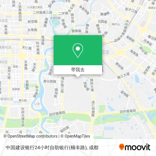 中国建设银行24小时自助银行(楠丰路)地图