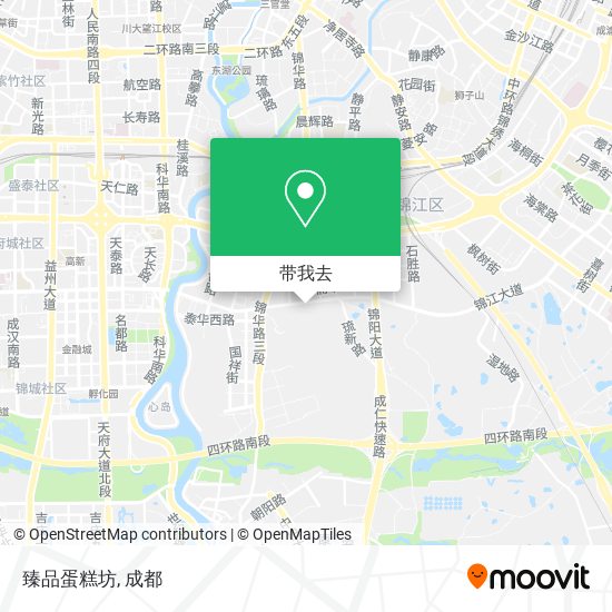 臻品蛋糕坊地图