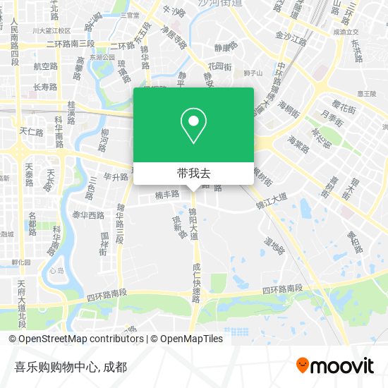 喜乐购购物中心地图
