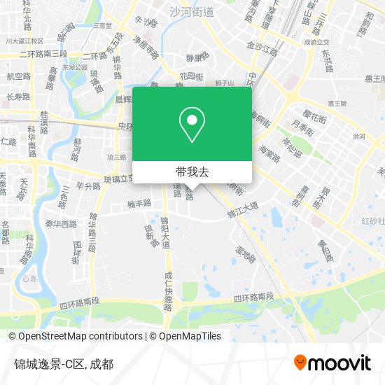 锦城逸景-C区地图