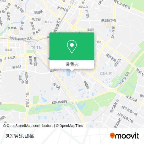 风景独好地图