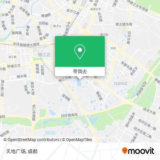 天地广场地图