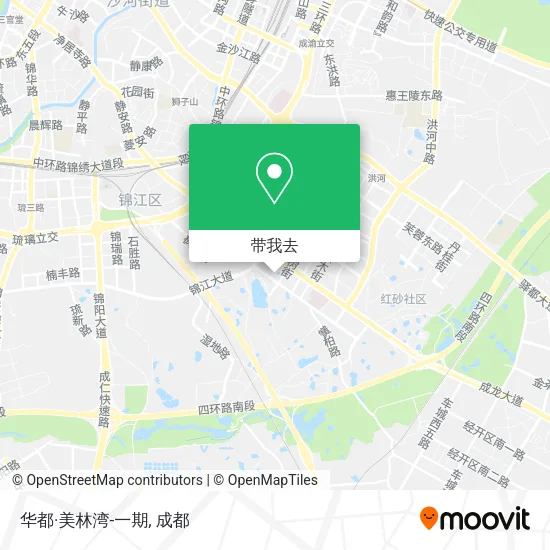 华都·美林湾-一期地图