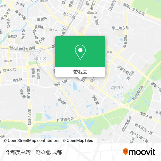 华都美林湾一期-3幢地图