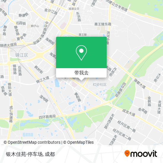 银木佳苑-停车场地图