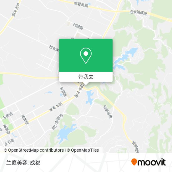 兰庭美容地图