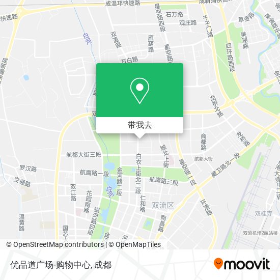 优品道广场-购物中心地图