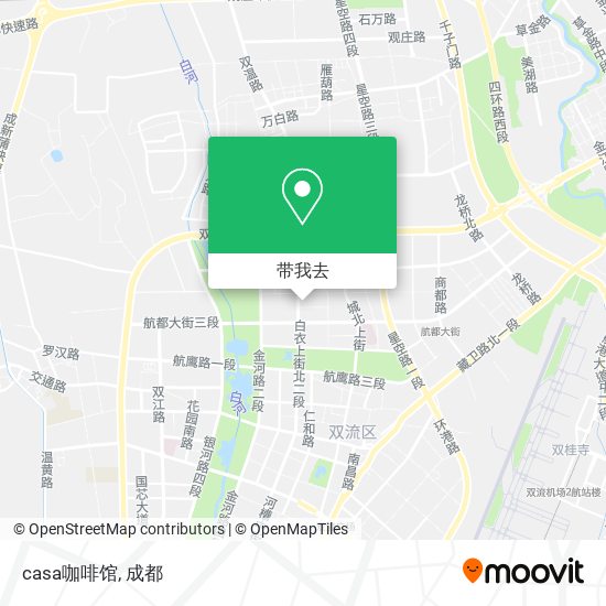 casa咖啡馆地图