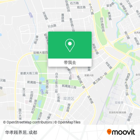 华孝顾养居地图