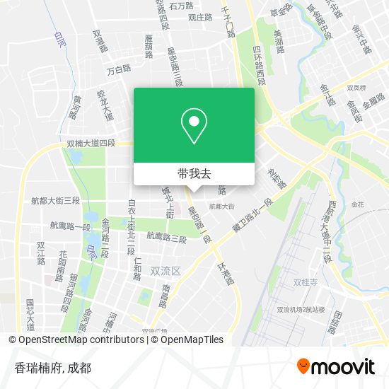 香瑞楠府地图
