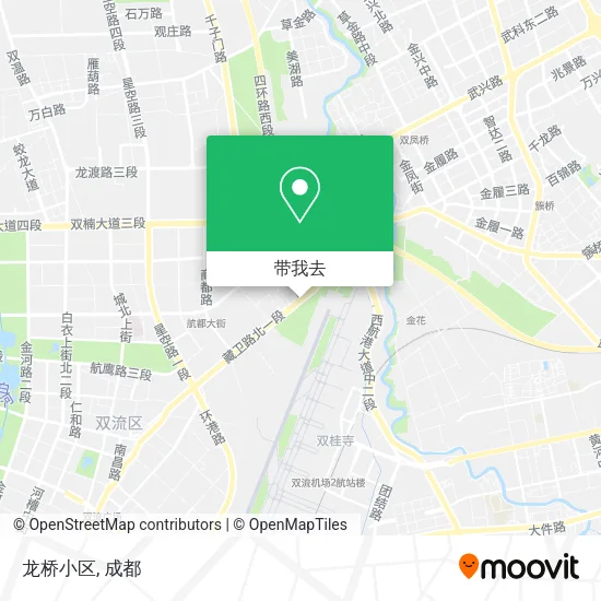 龙桥小区地图