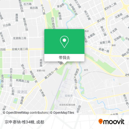 宗申赛纳-维34幢地图
