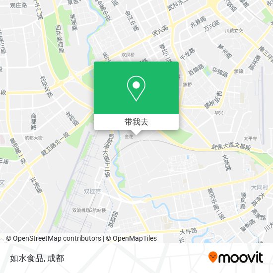 如水食品地图
