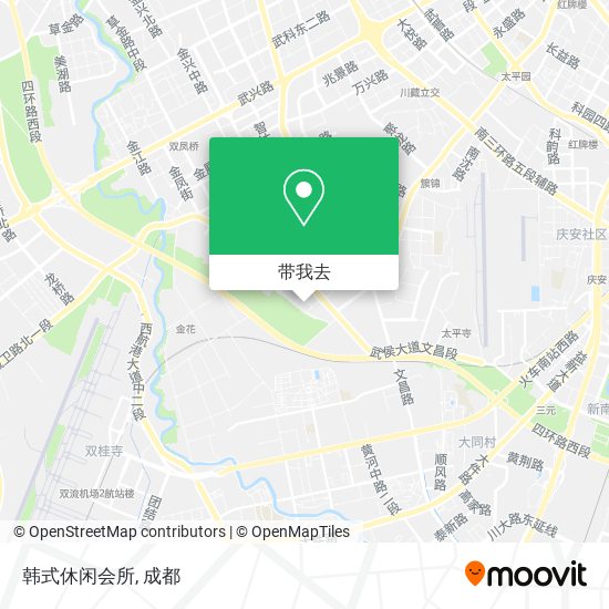 韩式休闲会所地图