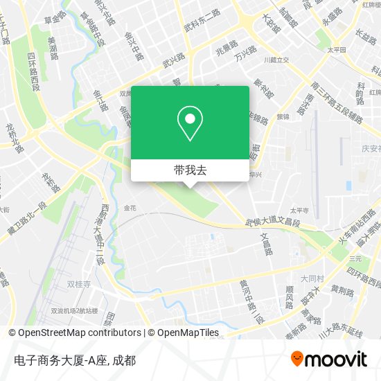 电子商务大厦-A座地图
