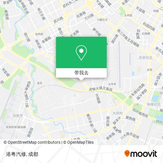港粤汽修地图