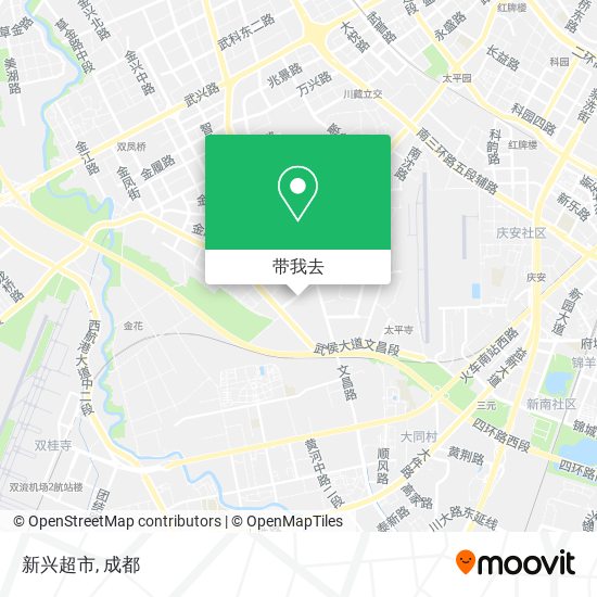 新兴超市地图