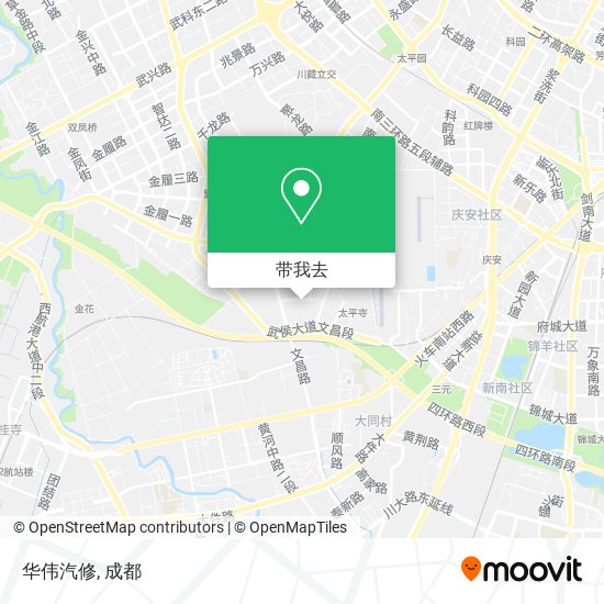 华伟汽修地图