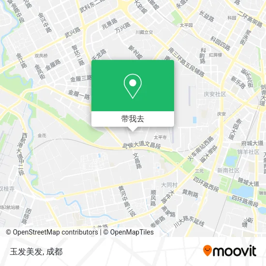 玉发美发地图