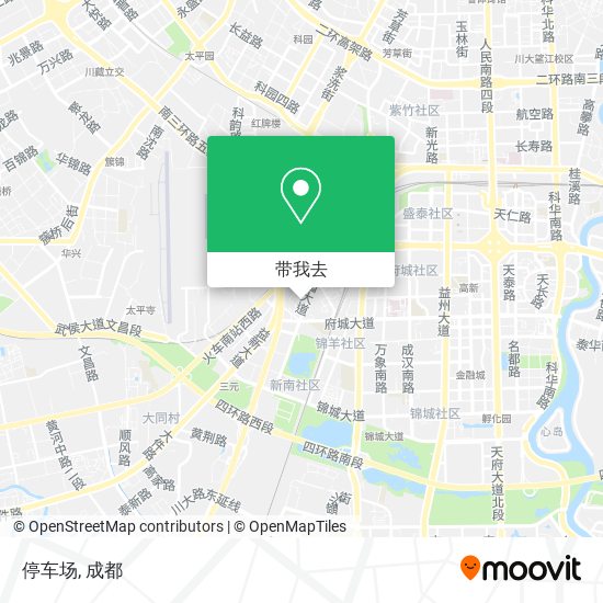 停车场地图