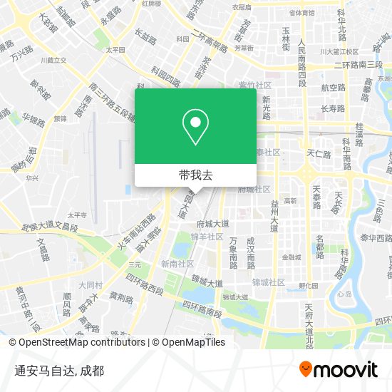 通安马自达地图