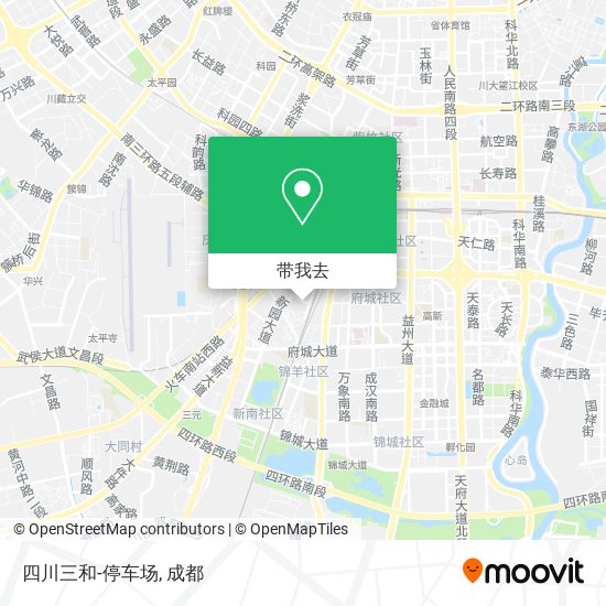 四川三和-停车场地图