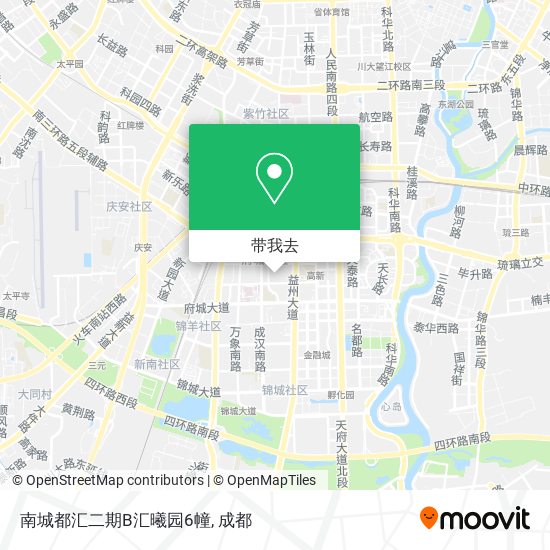南城都汇二期B汇曦园6幢地图