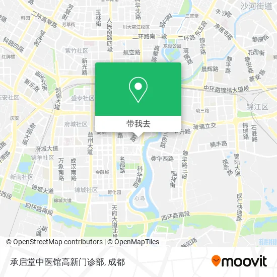 承启堂中医馆高新门诊部地图