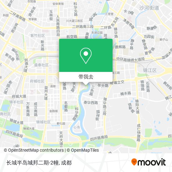 长城半岛城邦二期-2幢地图