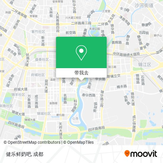 健乐鲜奶吧地图