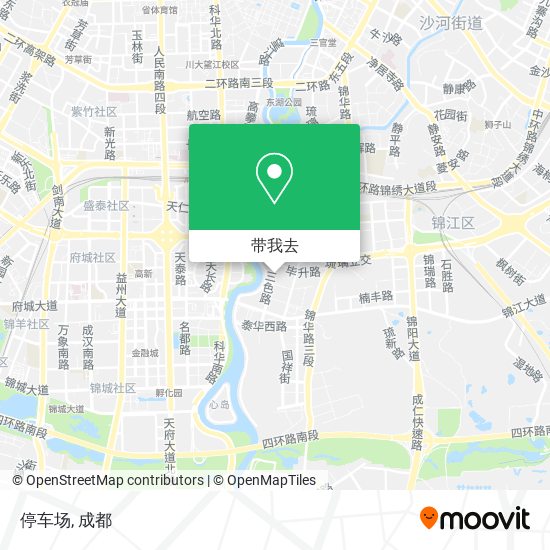 停车场地图