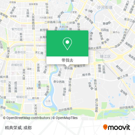 精典荣威地图
