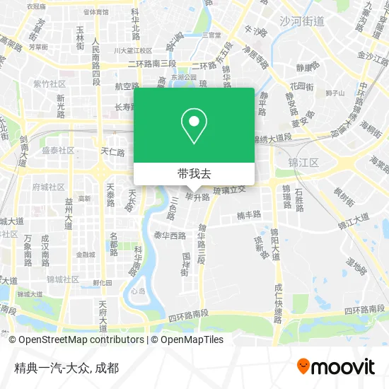 精典一汽-大众地图