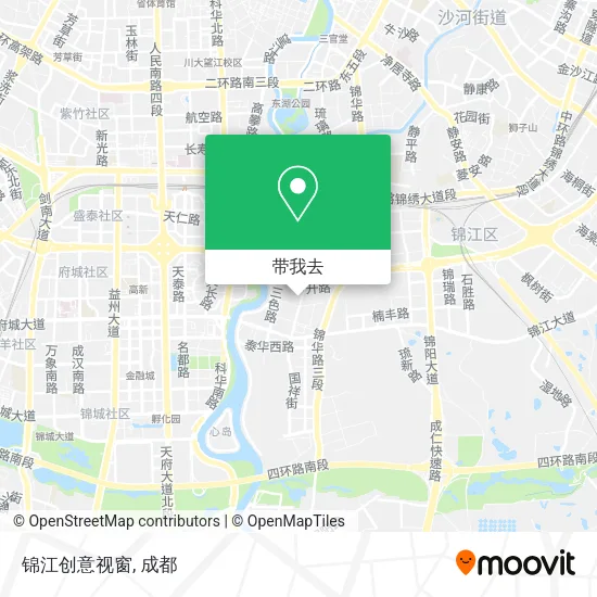 锦江创意视窗地图