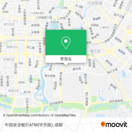 中国农业银行ATM(毕升路)地图