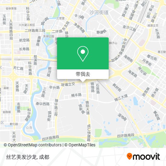 丝艺美发沙龙地图