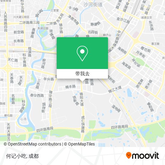 何记小吃地图