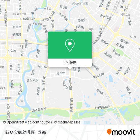 新华实验幼儿园地图