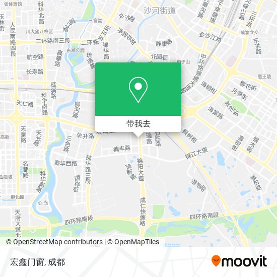 宏鑫门窗地图
