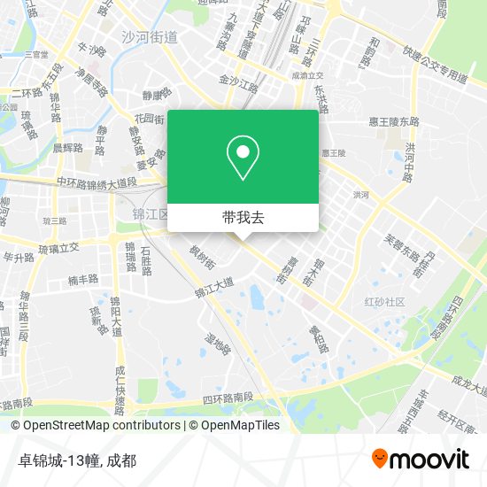 卓锦城-13幢地图